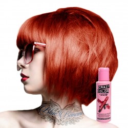 Vopsea de Par Crazy Colors 100ml -nr.40-VERMILLION RED Vopsea de Par Crazy Colors 100ml -nr.40-VERMILLION RED